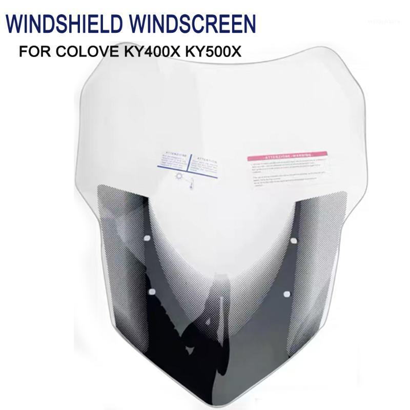 

Motorcycle Windshield WindScreen Excelle KY500X KY400X Wind Screen Deflector For Colove KY 500X 400X