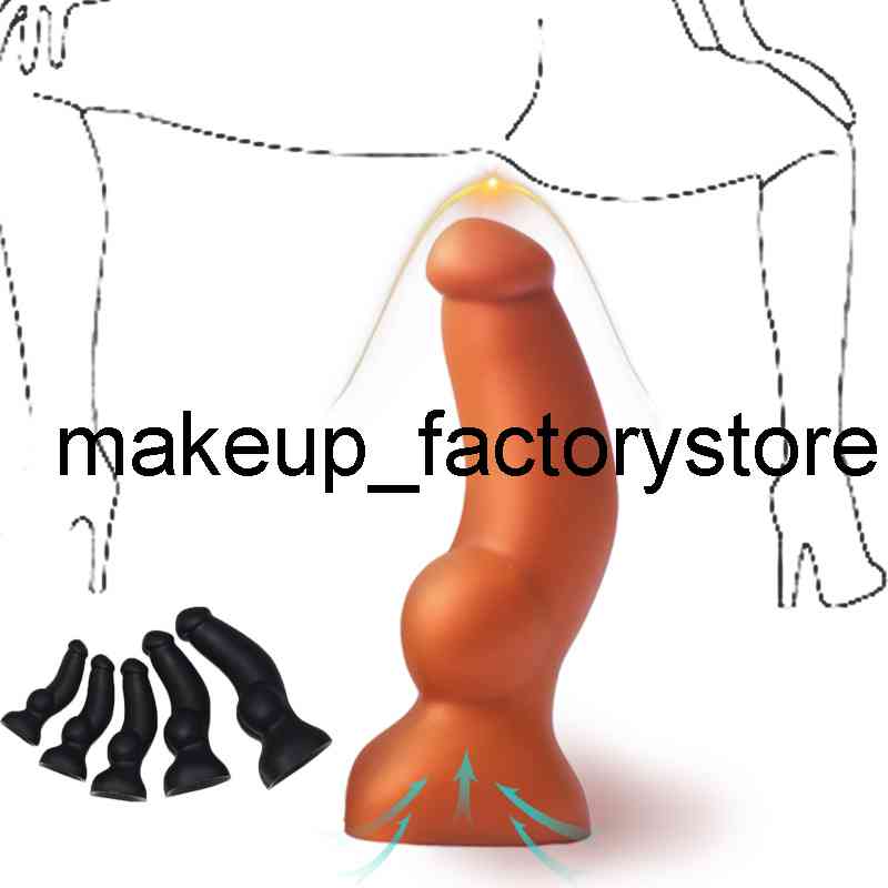 

Massage Soft Anal Dilator with Super Suction Big Buttplug Prostate Massage Butt Plug Anal Dildo Women Vagina Masturbation Toys for Adult