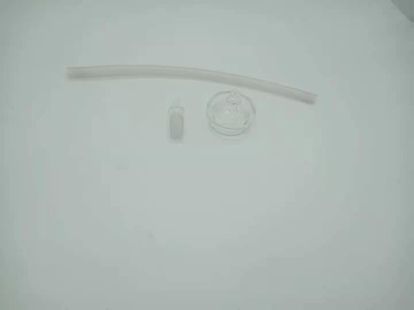 

Glass hookah, other smoking equipment, peak carta transparent accessory whip, 14 mm frosted joint, wholesale and retail
