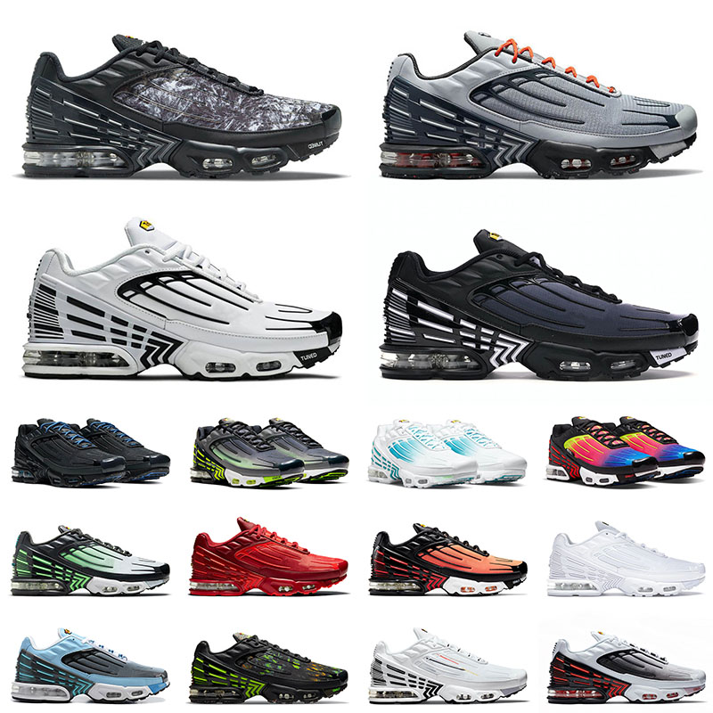 

Outdoor Jogging 2022 OG Tuned Plus III Tn 3 Running Shoes for Men Black White Obsidian Size 12 Radiant Red Laser Blue Mens Women Trainers Sneakers 36-46, C3 tiger 39-46