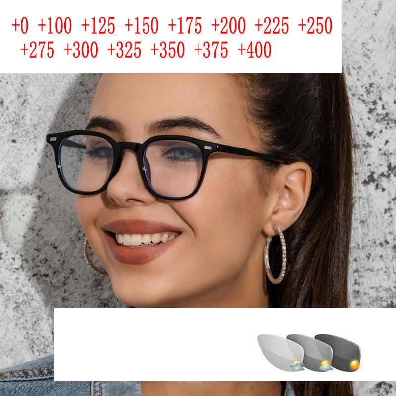 

Sunglasses 2021 Outdoor Pochromic Multi-Focus Reading Glasses Men Progressive Women Retro Business Reader UV400 NX