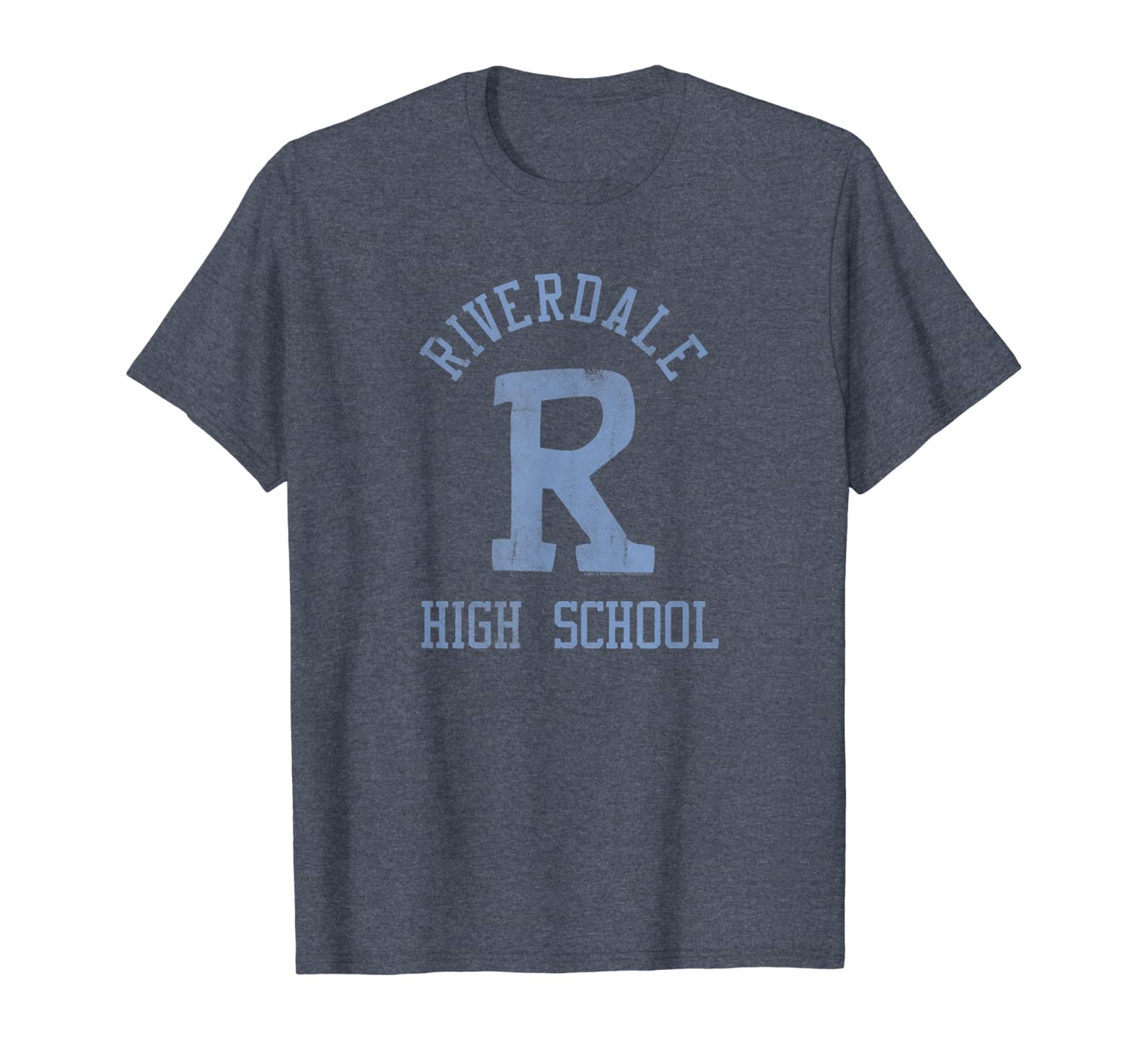 

archie riverdale highschool distressed one color t-shirt, White;black