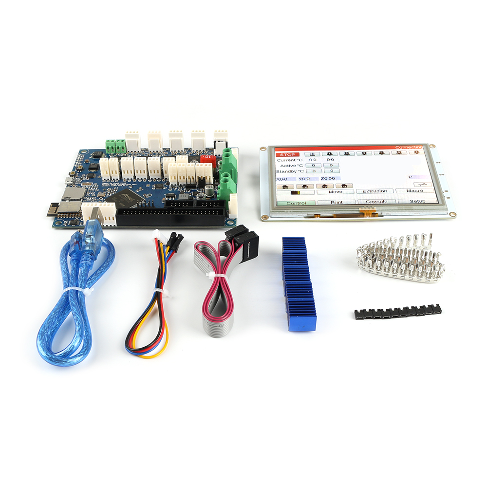 

Duet 2 Wifi V1.04 Clone DuetWifi Advanced 32 Bit Electronics With 7'' 7 inch PanelDue 7i Integrated Colour Touch Screen