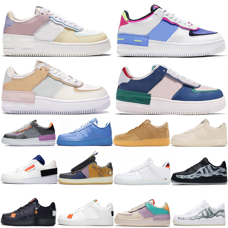 

Women Running Shoes Shadow Men Triple Black White Tropical Twist Spruce Aura Sunset Pulse Skateboard Mens Trainers Forces Outdoor Sports Sneakers, M13 black aurora 36-40