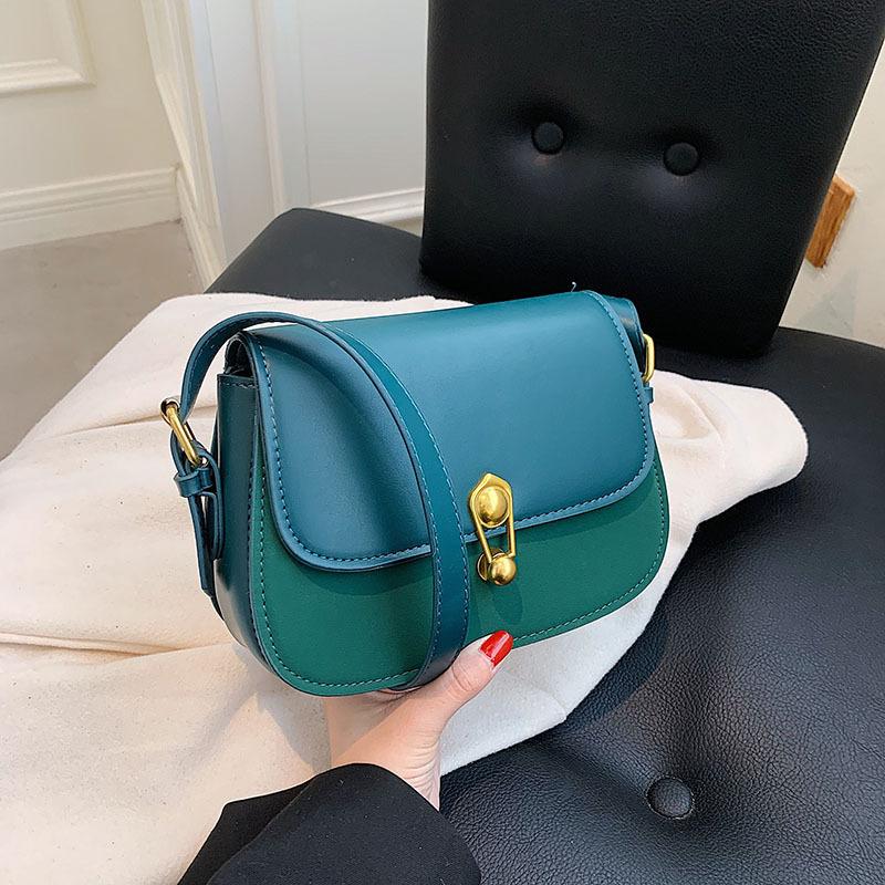 

Evening Bags Simple Design Women Shoulder Underarm Bag Handbag Women's Leather PU Purse And, Black