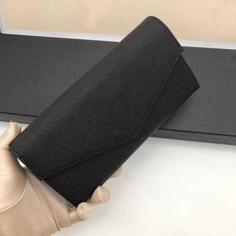 

2021 Famos designers Long wallets for Men and Womens Top High quality Cardholder coin Purse two colors, Lt brown