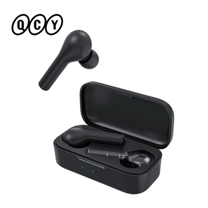 Original QCY T5 Wireless Bluetooth Headphones V5 Touch Control Earphones Stereo HD Talking with 380mAh Battery wirless earbuds-image-724962018