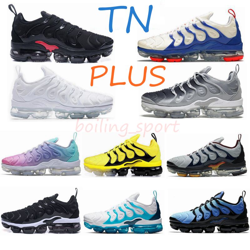 

TN Plus mens Running Shoes sneakers USA Vibes Yolk Fresh Black Royal Blue Atlanta Light Bone Metallic Gold Hyper Violet Lemon women sports outdoor trainers Size 36-45