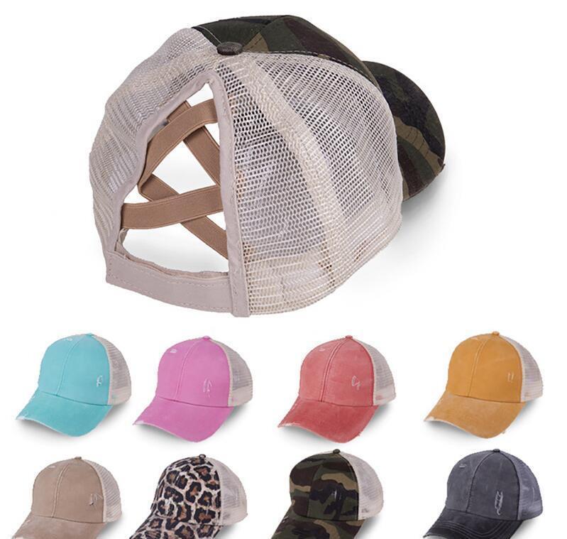 

Hats Accessories Baby, Kids & Maternity Drop Delivery 2021 Ponytail Baseball Cap 18Colors Criss Cross Washed Cotton Trucker Caps Summer Snapb, Yellow