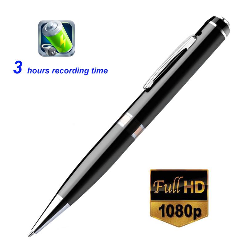 Mini Cameras 16GB 1080P Camera Pen Wearable Camcorder Micro Surveillance Security Nanny Cam Body Video Recorder For Home And Office-image-744684377