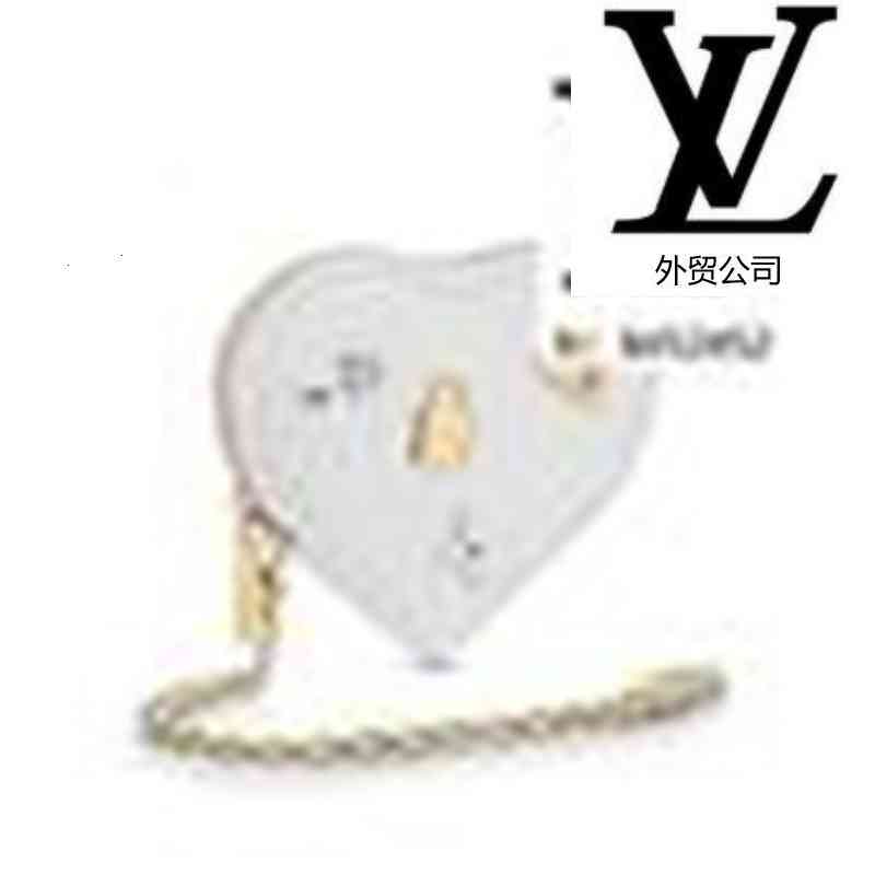 Portefeuilles de marque de marque de marque luxe 8566 m63996 embraysements porte munnaie sac à main coeur véritable cuir de porte-clés de portefe