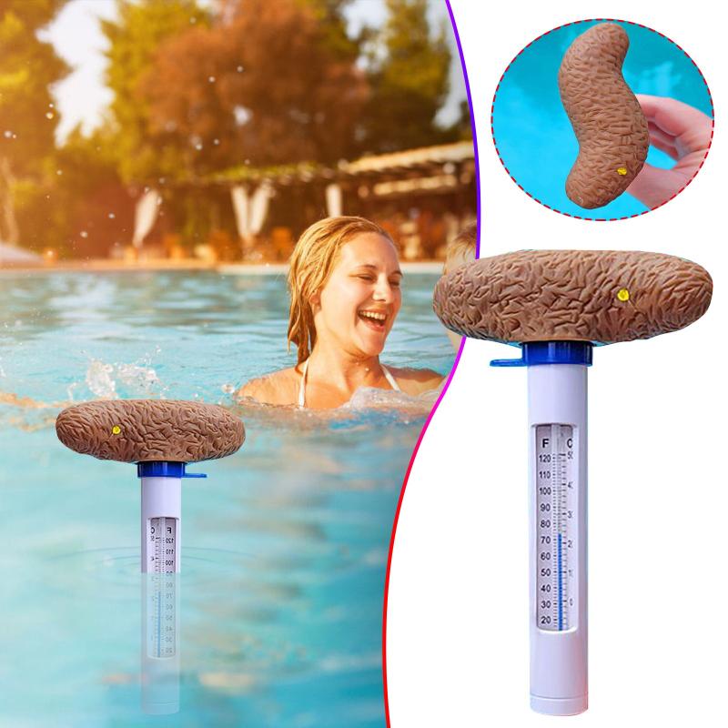 

Pool & Accessories Swimming Funny Thermometer Floating Poo Prank And Tub 1ml