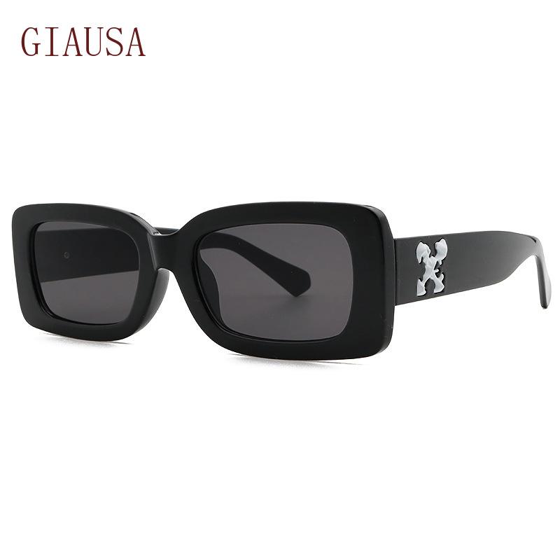 

Sunglasses GIAUSA Fashion Sunglasses, Men's And Women's Hip Hop Yellow Glasses