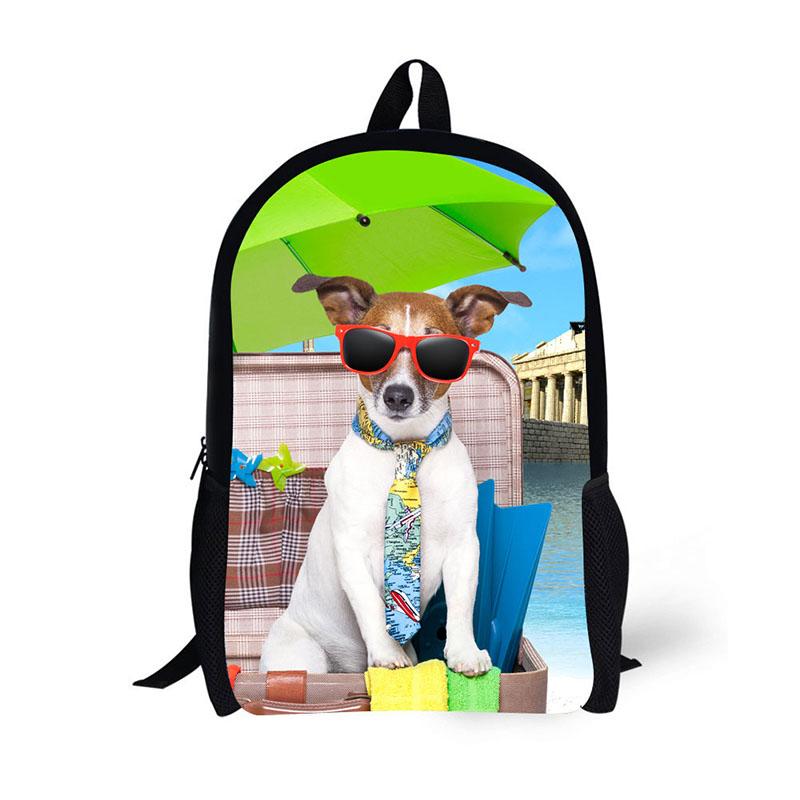 

Backpack Cute 3D Cats And Dogs Printing Child Cool Fashion School High Capacity Bag Boys Girls, 6307c