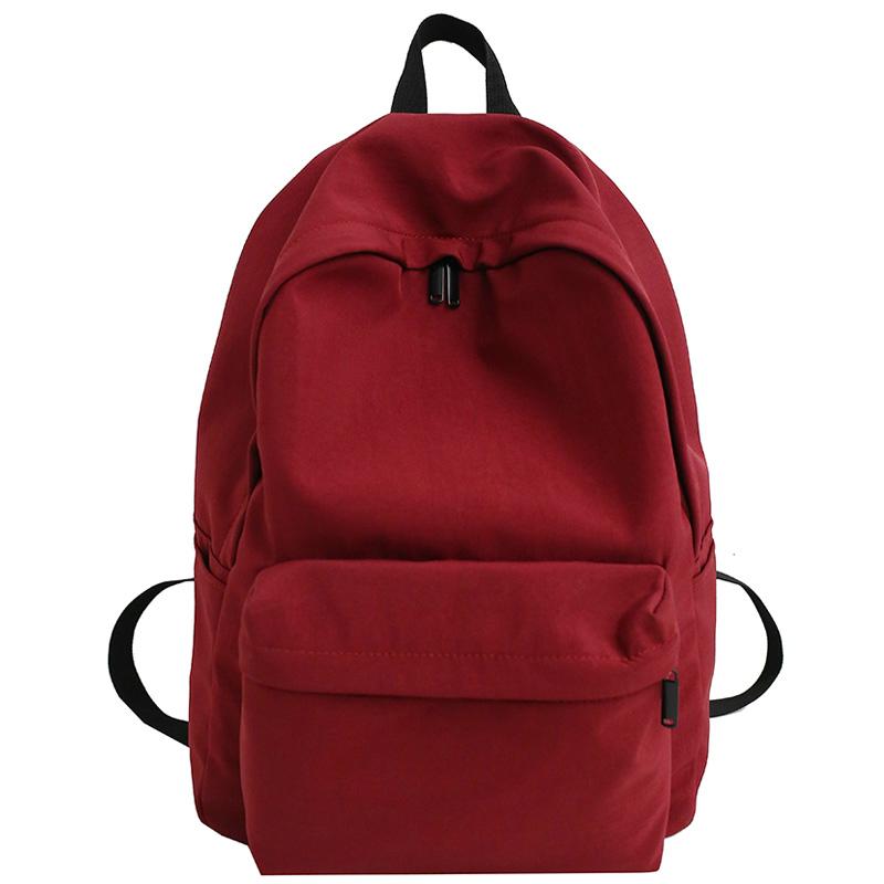 Outdoor Bags Waterproof Nylon Women Backpack Japan Style Solid Ladies' Travel Bag Schoolbag For Teenage Girls Mochila Feminina Mujer Sac