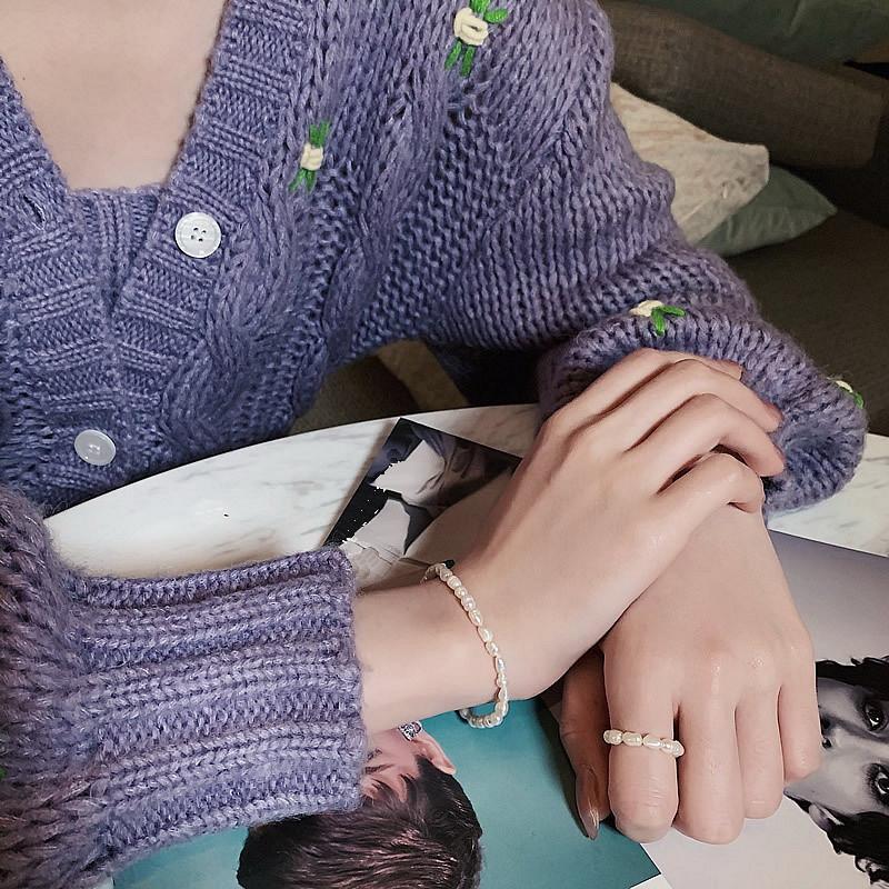 

Charm Bracelets Baroque Irregular Natural Pearl For Women Girls Birthday Gifts Minimalism Fashion Jewelry Pulsera Sall