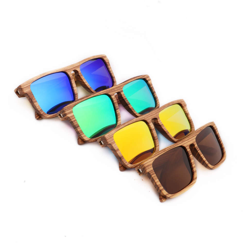 

Highend accessories Custom Sun Glass Bamboo Wooden Polarized Handmade Sunglass, Black