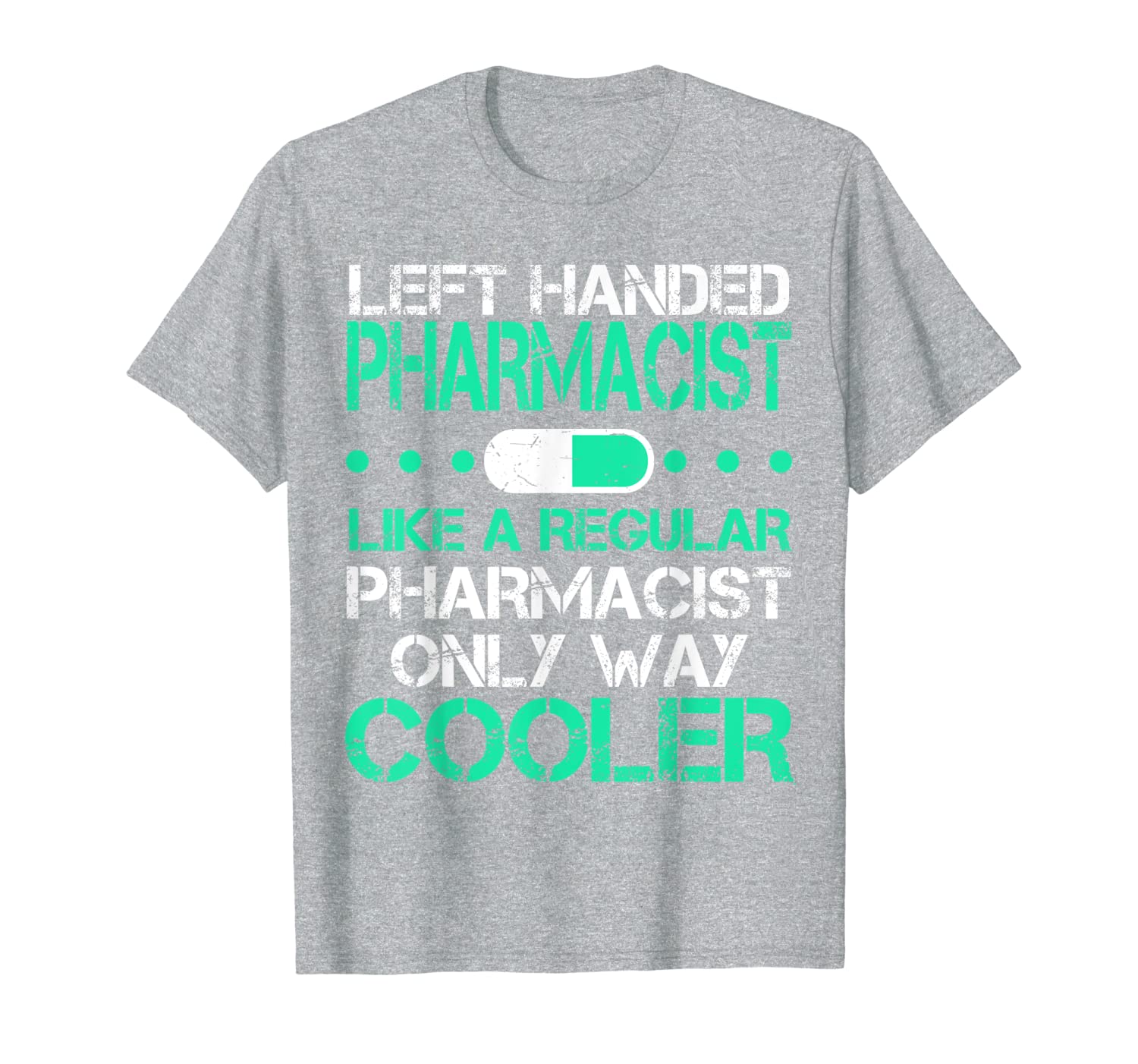 Pharmacist Left Handed Funny Pharmacy Pharmd Student Gift T-Shirt-image-702000765