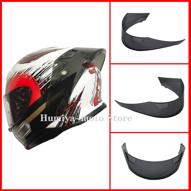 

Motorcycle Rear Helmet Spoiler Case For SHOEI Z7 Z-7 Z8 Accessories Helmets, Clear