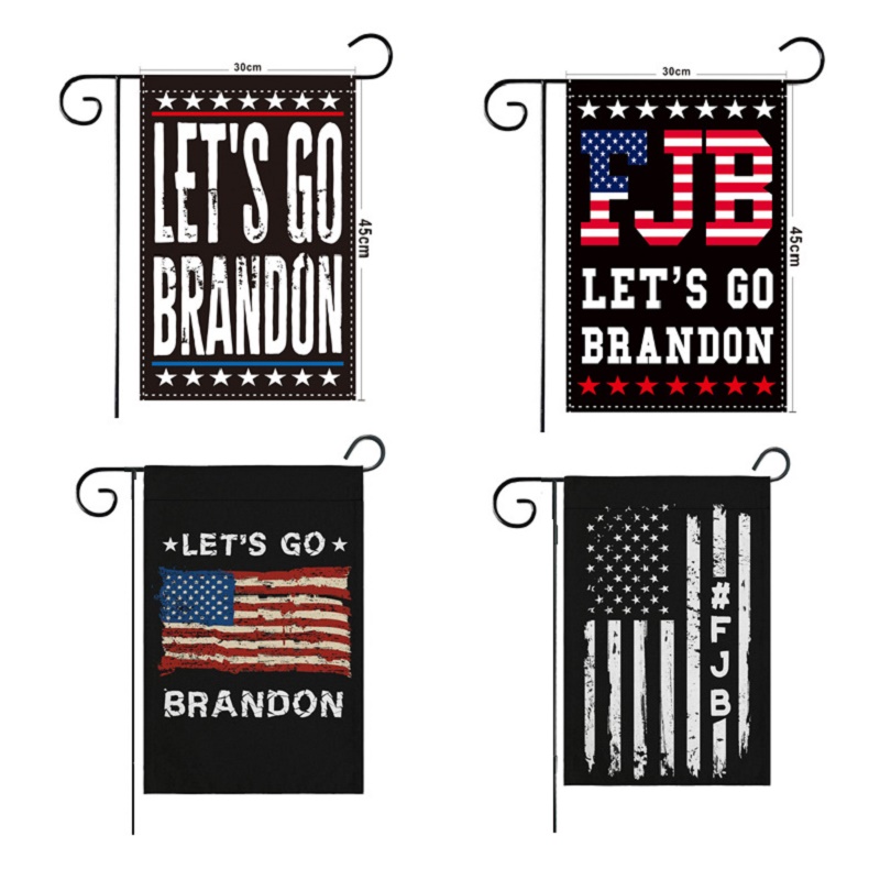 

Lets Go Brandon Flags Garden Flag 2024 President Election Trump Banner 30*45cm