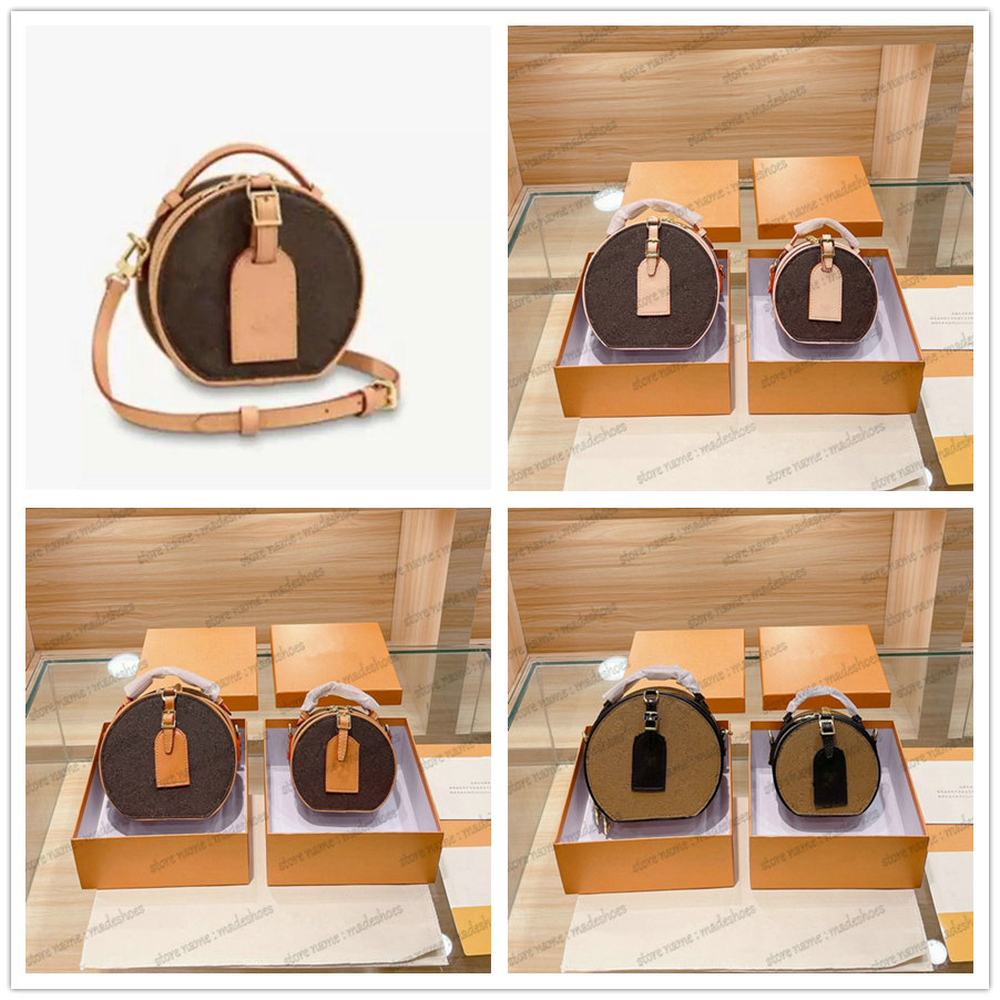 

Mini Boite Chapeau Souple PM Shoulder Bag Round Cake Handle Bags Luxurys Deisgner Handbag Womens Designers Monograms Letter Flower Versatility CrossBody