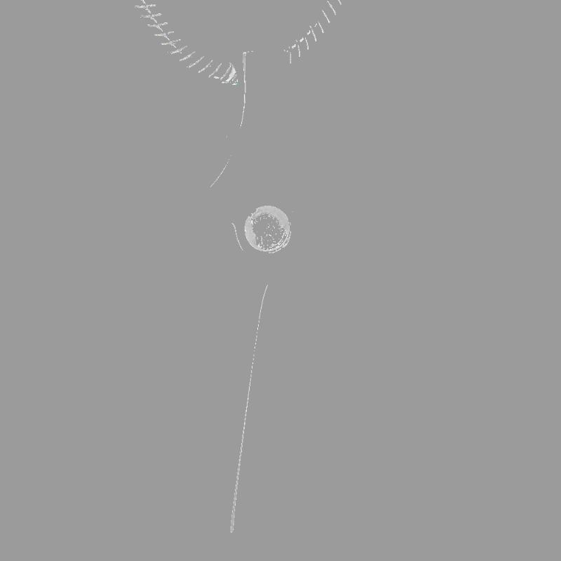 

Pendant Necklaces Cremation Jewelry Ashes Necklace Capital Letter H Shape Stainless Steel, Silver
