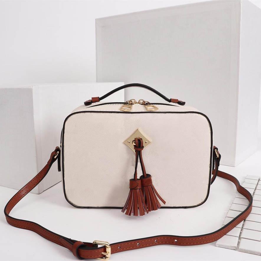 

Designer Luxury Handbags Bag Saintonge camera Bag Women Tote Brand Crossbody Bag Genuine Leather Shoulder Bags, White