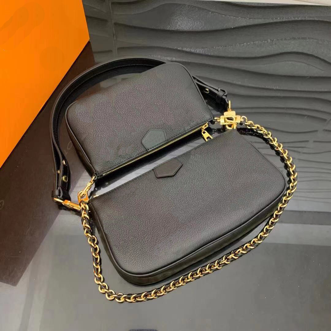 

Mona_bag shoulder fashion Women Small bag Chain Crossbody wallet M57631 two-piece combination multi pochette accessoires tote 2pcs purse bag