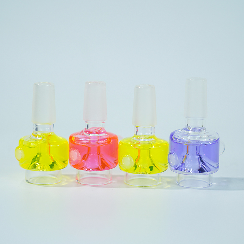 

Glycerin coil bowls freezable chilled sundries Accessories of glass smoking bong hookah shisha water pipes