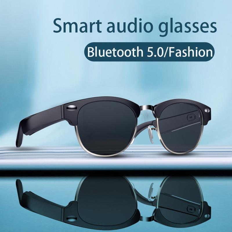 

Headphones & Earphones DOSII Bluetooth Sunglasses Outdoor Sports Smart Glasses Headphone Open Audio Handsfree Wireless Headset With Mic For