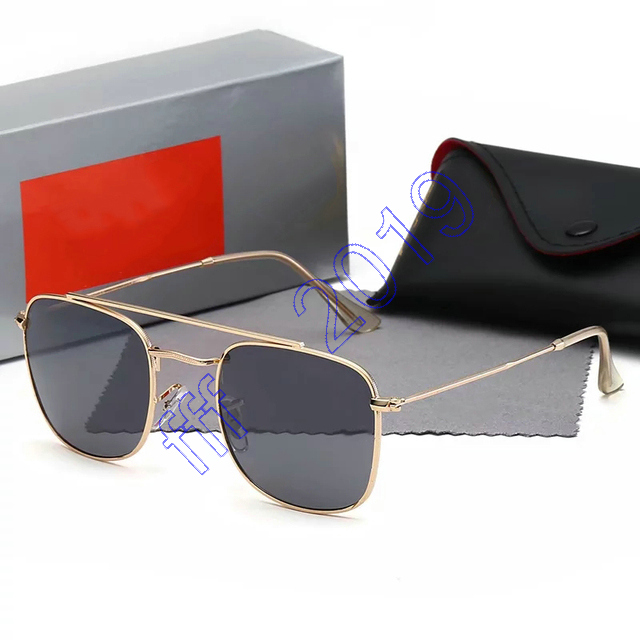 

2021 New Style Designer Brand Sunglasses for Women Luxury Designer vintage Men's Outdoor Driving Glasses With Original Box, White;black