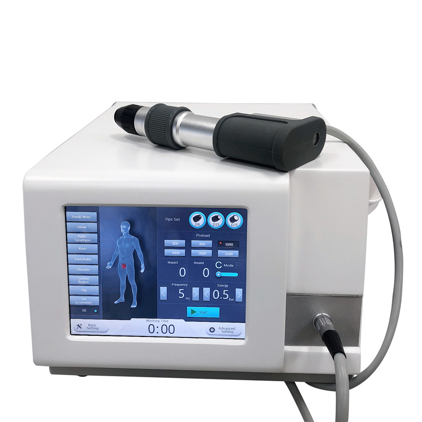 

portable ESWT shockwave physiotherapy machine for body paine relief / Home use ED shock wave Therapy equipment