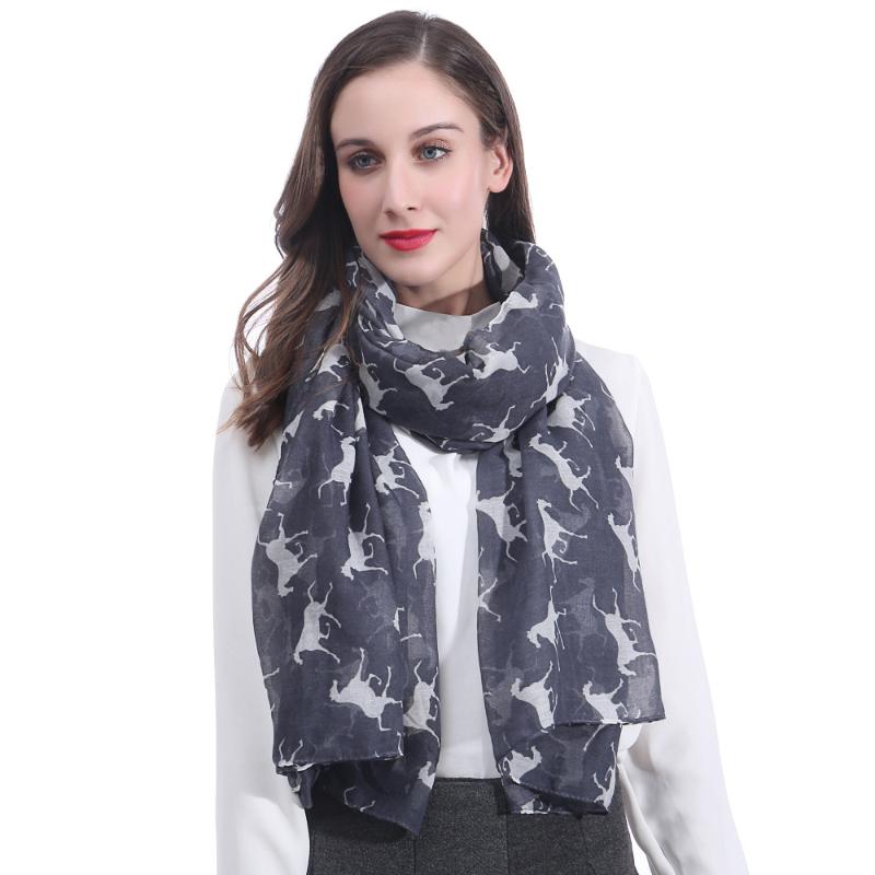 

Scarves Fashion Horse Animal Print Women's Scarf Shawl Wrap Lightweight Soft Fabric