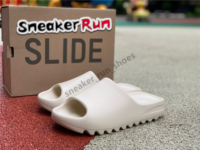 

Slides Slippers Foam Runne desert sand earth brown resin mens womens Sandal Slipper Cool With Box, Bubble wrap packaging