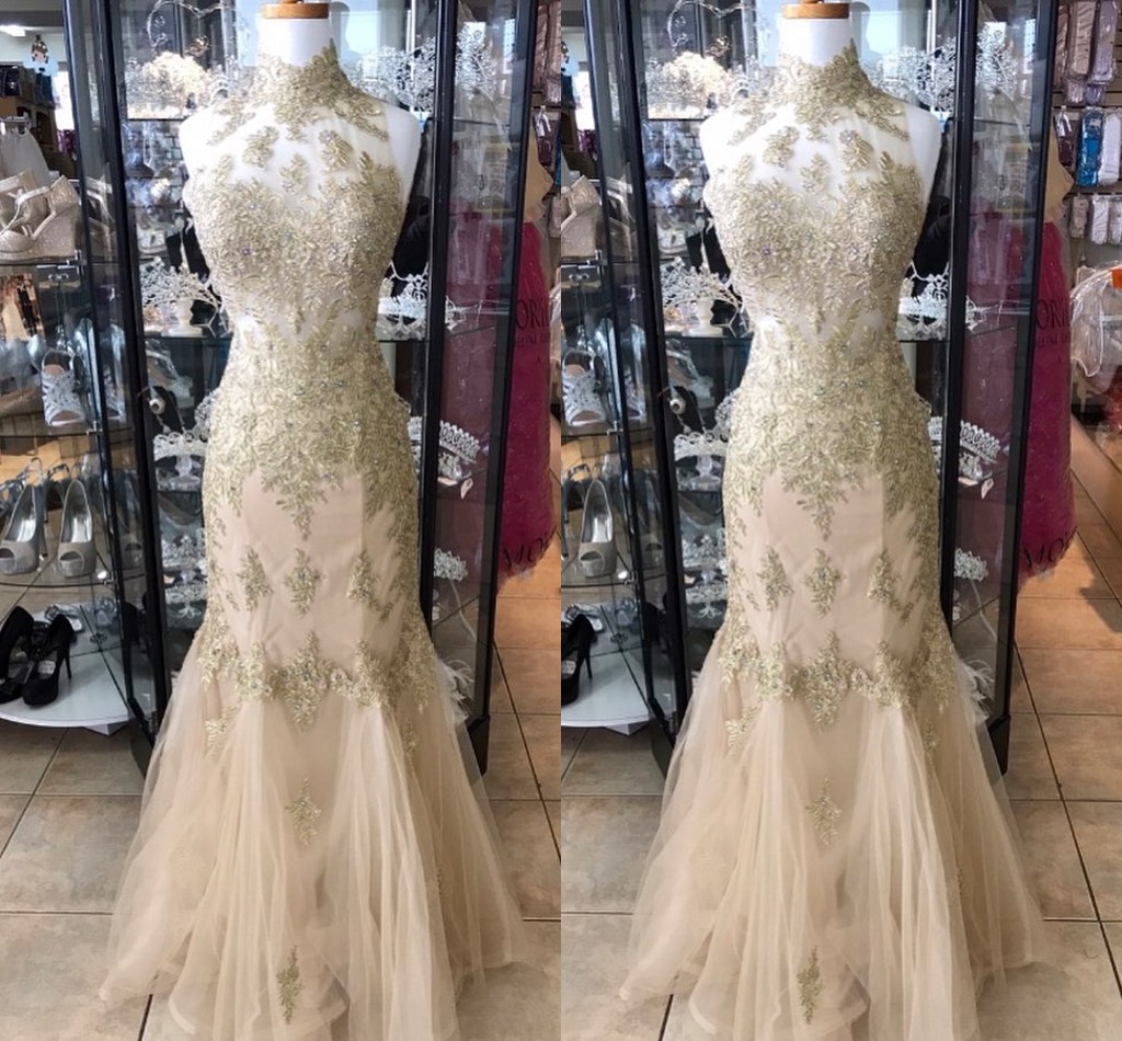 

2022 Vintage High Neck Prom Bridesmaid dresses Plus size South African Designer Sweetheart Lace Tulle Applique Cocktail Homecoming Evening gown, Same as image