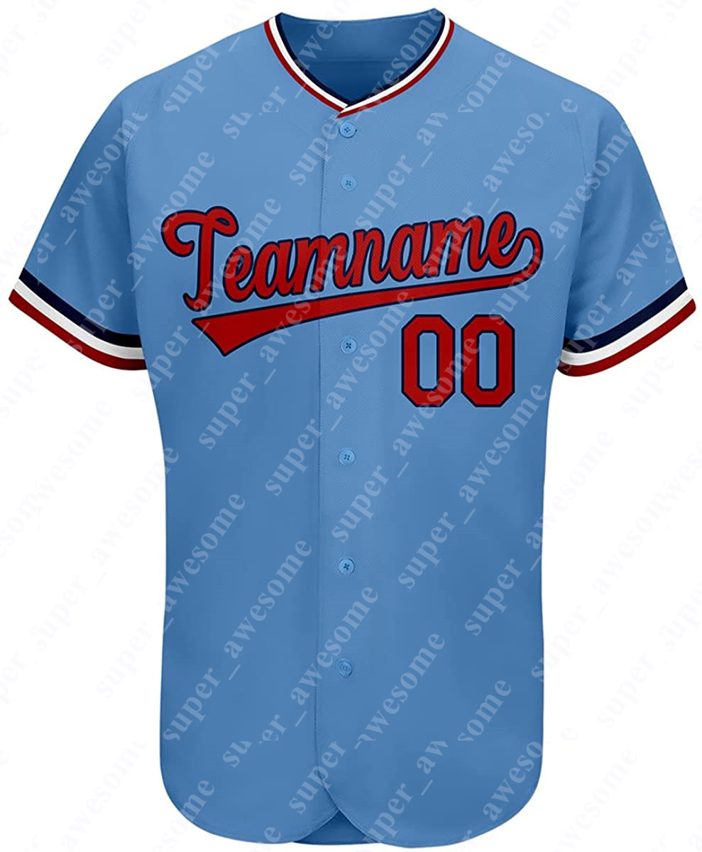 

Custom Baseball Jersey Personalized Printed Hand Stitched SC Baseball Jerseys Men Women Youth