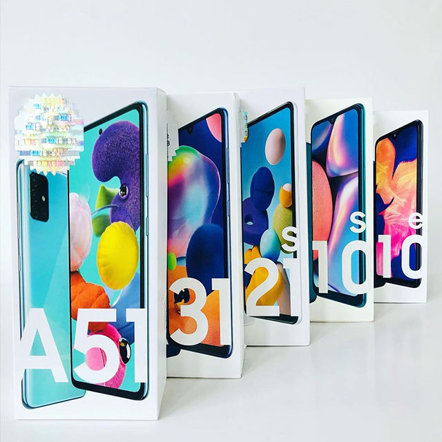 

Original Refurbished Samsung Galaxy A10e A11 A20 A21 A50 A51 A70 A71 Android Used Mobile Phone Unlocked 4G Cellphone, Blue