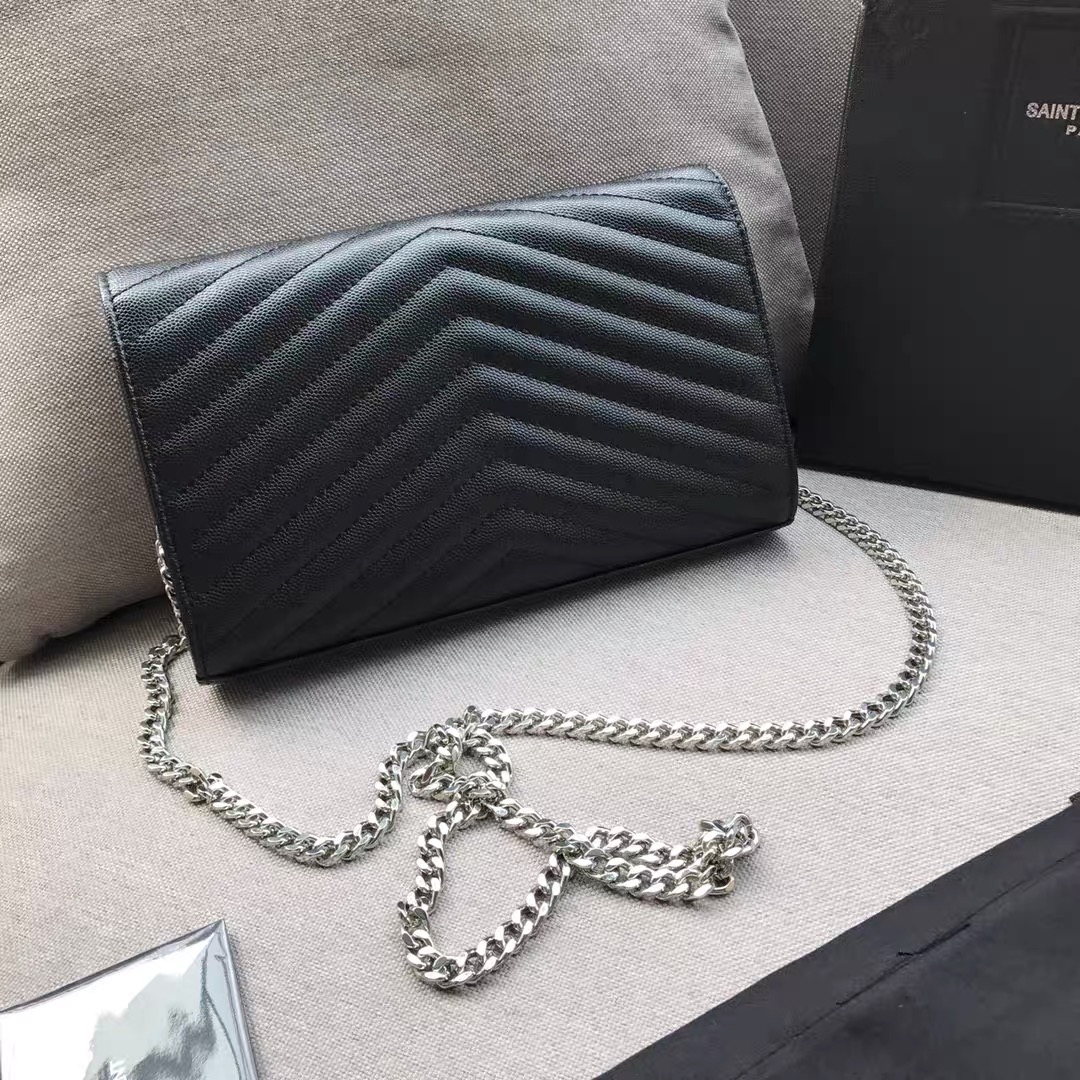 

Genuine Leather Clutch Bags woman Chain Purse Fashion Lady Shoulder Bag Cowhide Handbag Presbyopic Messenger Women cross body Handbags Wholesale amylulubb, Cream and golden chain