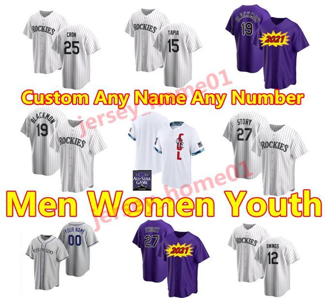 

Colorado Men Women youth 2021 Baseball Jerseys Nolan Arenado Colton Welker Charlie Blackmon David Dahl Rockies Daniel Murphy Raimel Tapia jersey, As shown in illustration