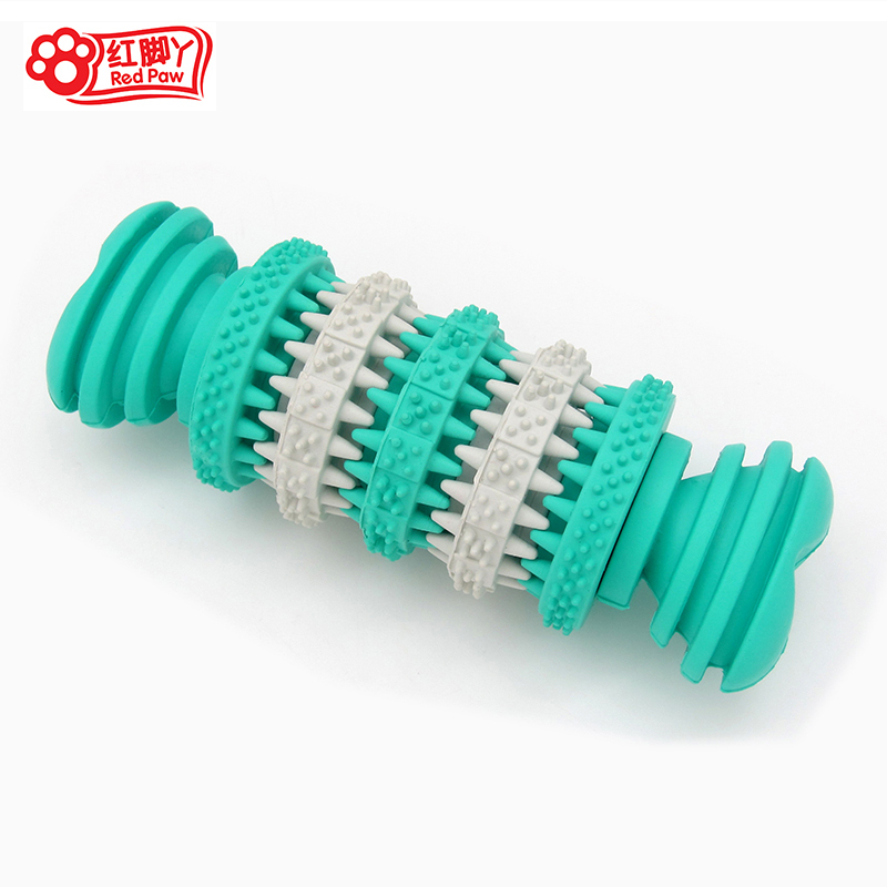 

Pet redpaw red feet rubber cleaning bone molar dog bite resistant pet toy