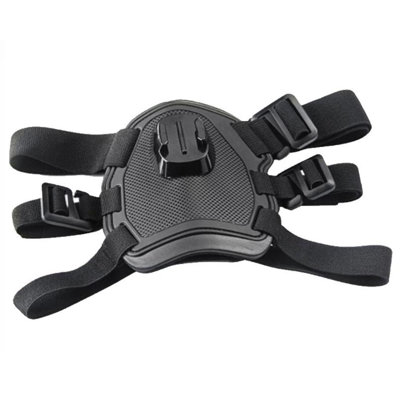 

Dog Collars & Leashes 1Pcs Adjustable Harness Chest Strap Mount Action Camera Holder Base Hero Sports Accessories