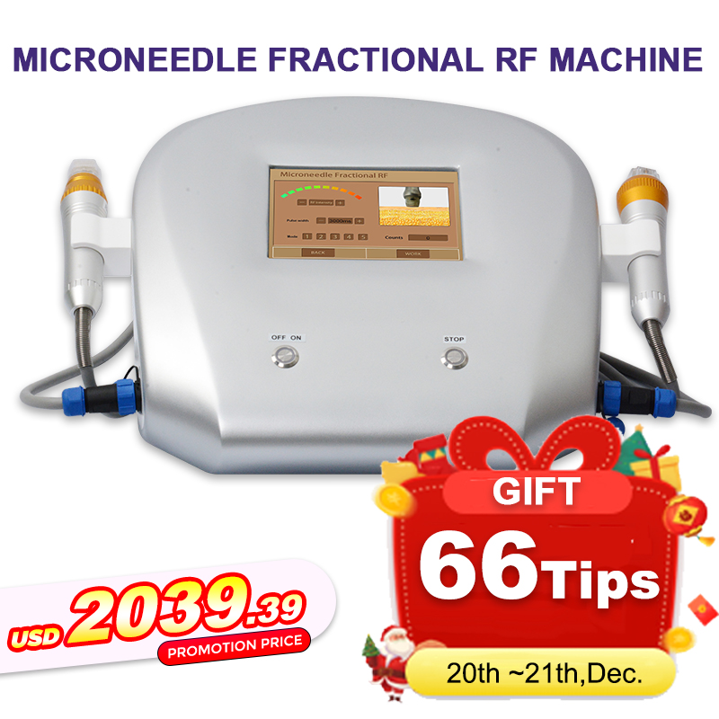 

2022 arrived portable fractional rf radiofrequency microneedle face lifting and wrinkle removal skin tightening machine