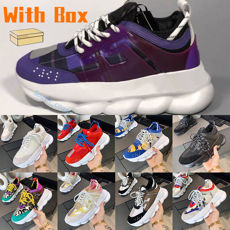 

With box men women Italy reflective casual shoes height reaction sneakers tan plaid multi-color suede black white pink spotted trainers mens platform chaussures, Bubble wrap packaging