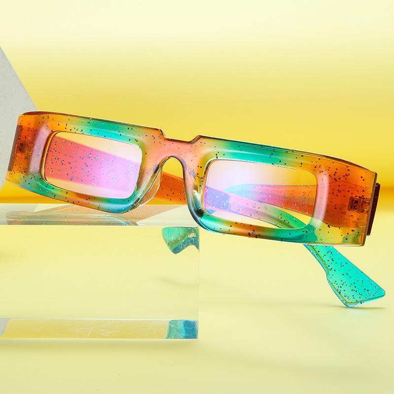 

KeiKeSweet Arrival Fashion Vintage Square Sunglasses Women Transparent Rays Luxury Party Shades UV400 Glasses Top Quality