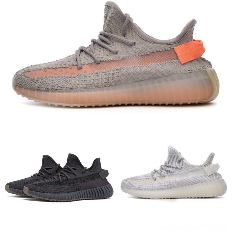 3nyie Knit AsrielRunning white cream black Mens Womens cloud Shoes 350 Israfil Men kanye Static west Reflective outdoor-image-699597321