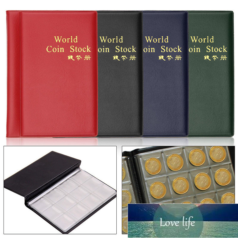 

World Coin Stock Collection Album Version Top Grade Leather Coin Collection Book Best Gifts For Commemorative Coin Collectors