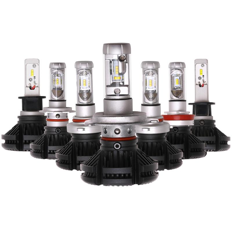 

Car Headlights 2pcs H4 50W LED Headlight Bulbs 6000K ZES Auto Headlamp 6000LM Styling Light 9-32V 8000LM
