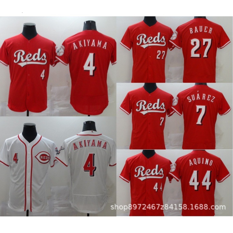 

tracksuit jerseys 2021 jersey cincinnati 4#27#44# baseball uniform, Gray