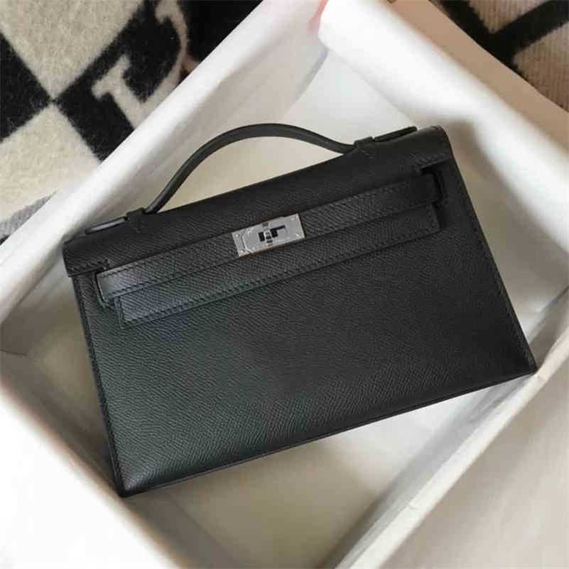 

CLASSIC FLOWER H Designer Handbag H women's bag Sydney bag stone palm pattern real cow leather small CK second generation KELYs bag pig