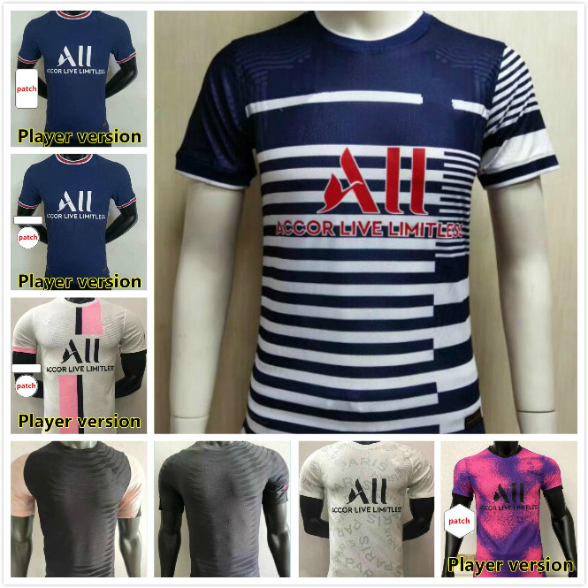 

Player version 2021 2022 Paris MBAPPE ICARDI SARABIA Soccer Jerseys 21 22 home away 3rd KIMPEMBE VERRATTI Football shirt uniforms